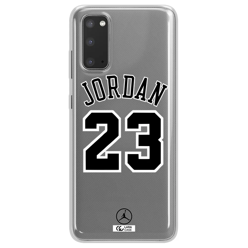 Twenty Three Jordan Samsung S20 Clear TPU Case