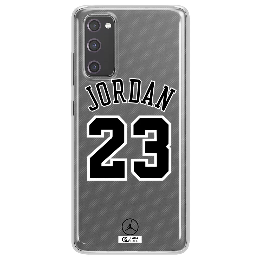 Twenty Three Jordan Samsung S20 Fe Clear TPU Case
