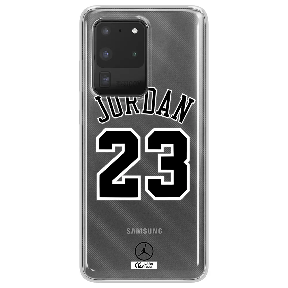 Twenty Three Jordan Samsung S20 Ultra Clear TPU Case