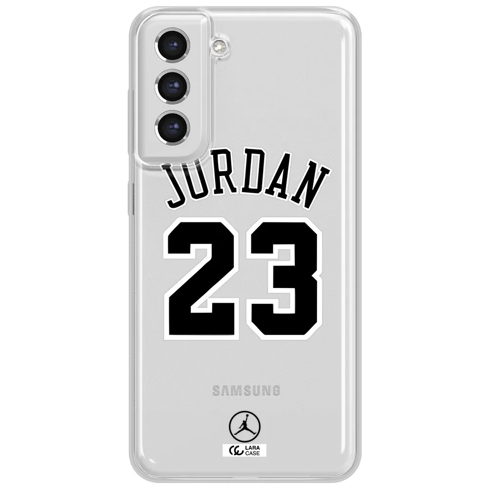 Twenty Three Jordan Samsung S21 Fe Clear Tpu Case