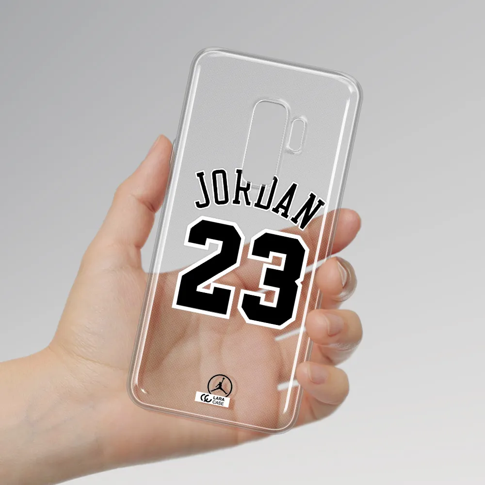 Twenty Three Jordan Samsung S9 Plus Clear TPU Case