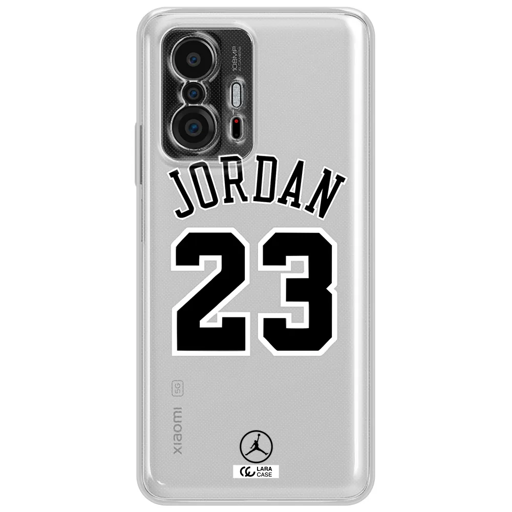 Twenty Three Jordan Xiaomi 11T Clear Tpu Case