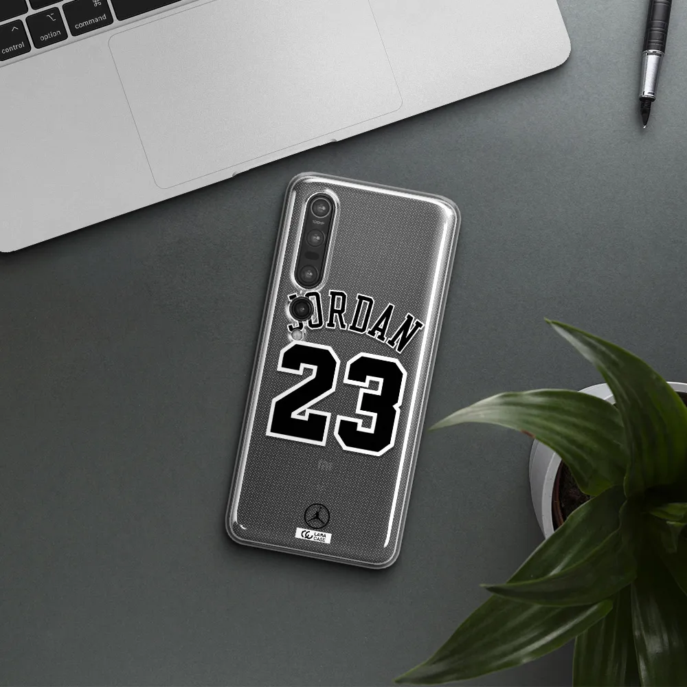 Twenty Three Jordan Xiaomi Mi 10 Pro Clear TPU Case