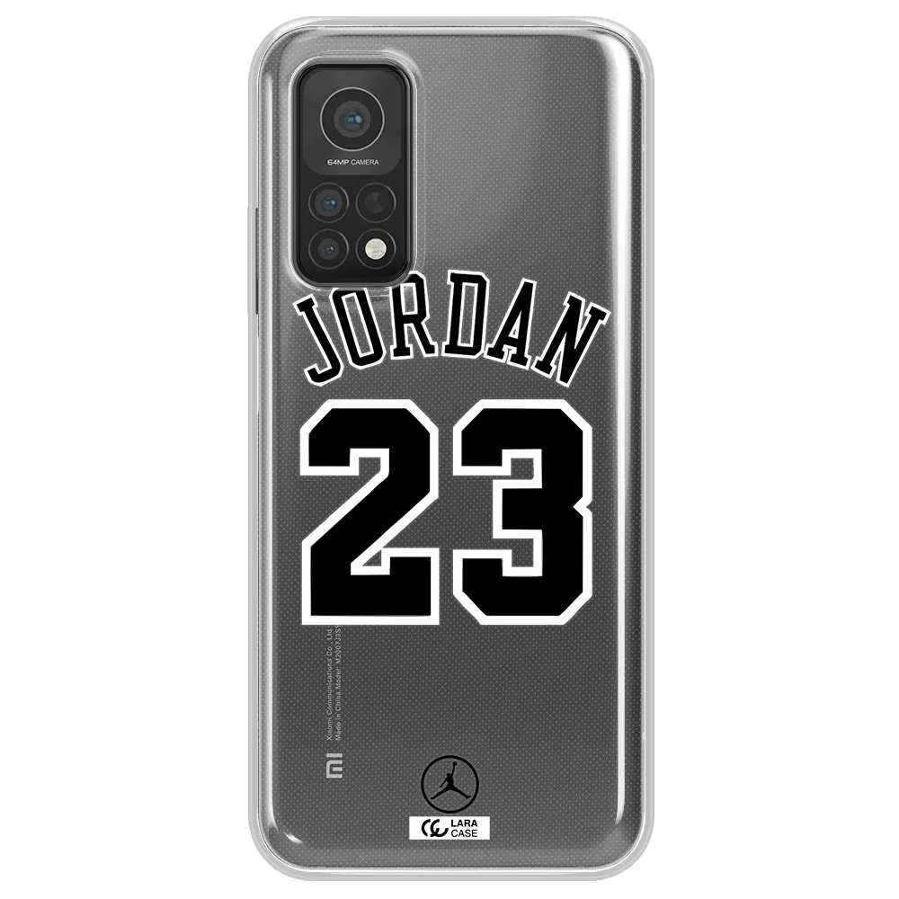 Twenty Three Jordan Xiaomi Mi 10T Clear TPU Case
