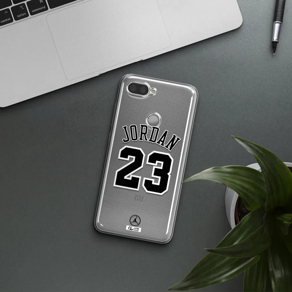 Twenty Three Jordan Xiaomi Mi 8 Lite Clear TPU Case