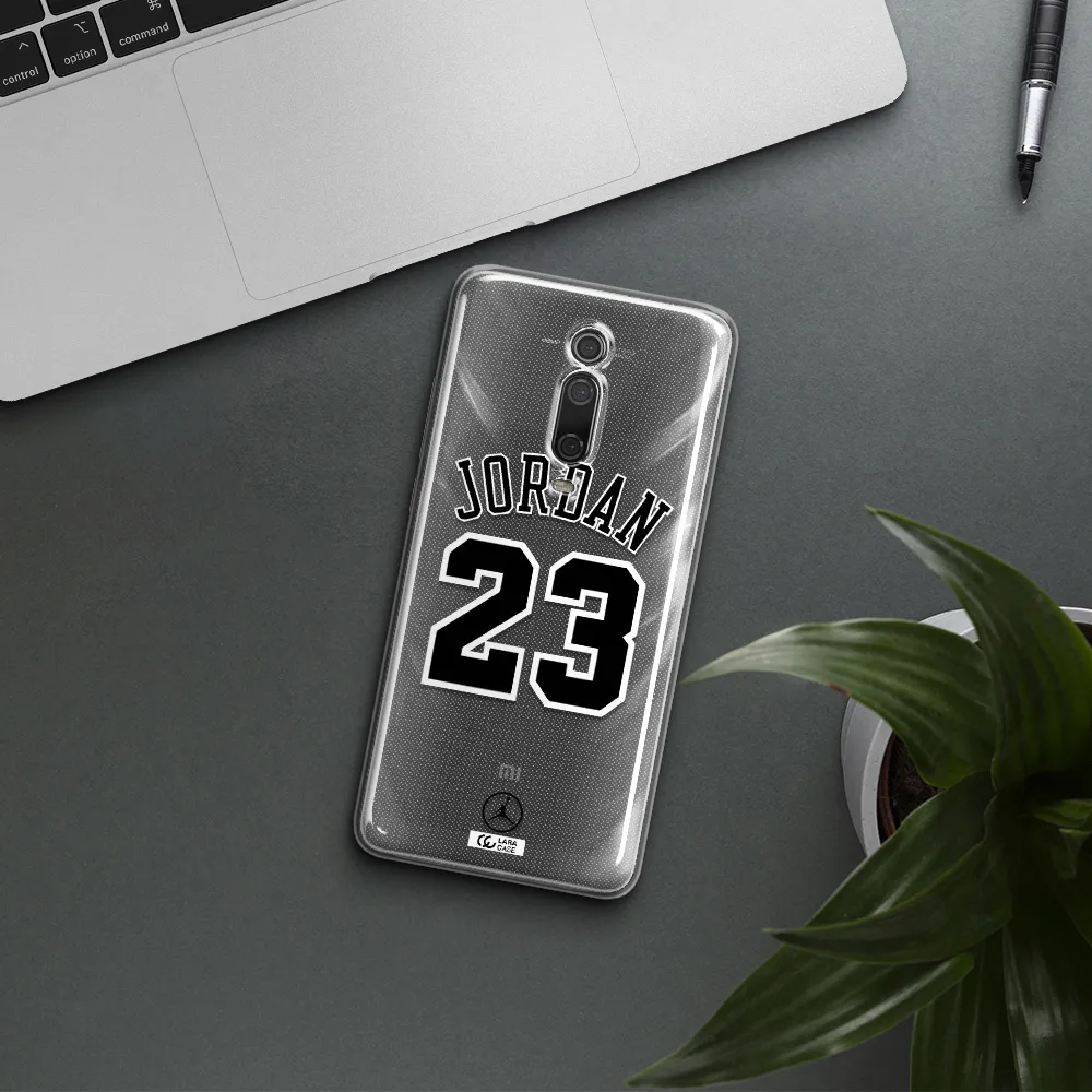 Twenty Three Jordan Xiaomi Mi 9T Clear TPU Case