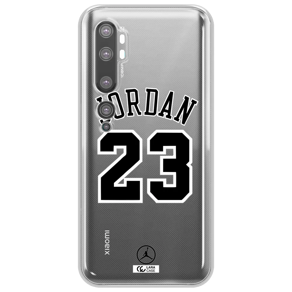 Twenty Three Jordan Xiaomi Mi Note 10 Clear TPU Case