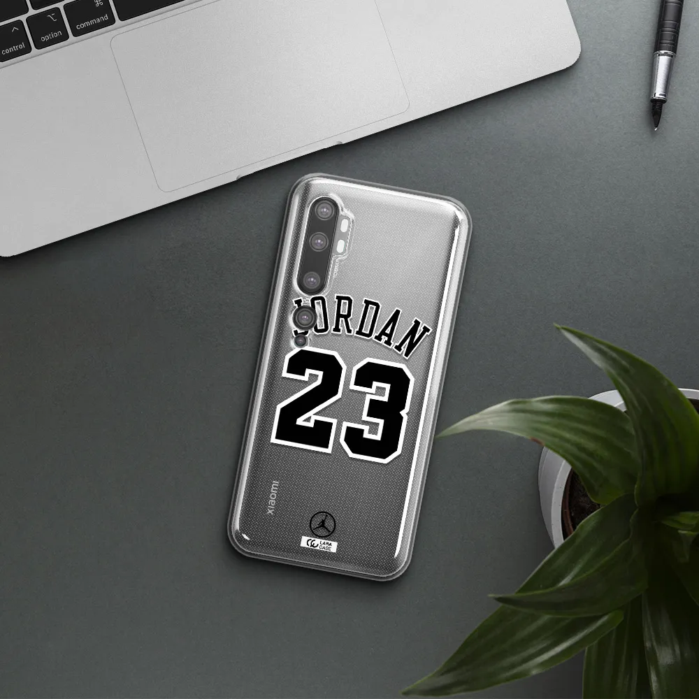 Twenty Three Jordan Xiaomi Mi Note 10 Clear TPU Case