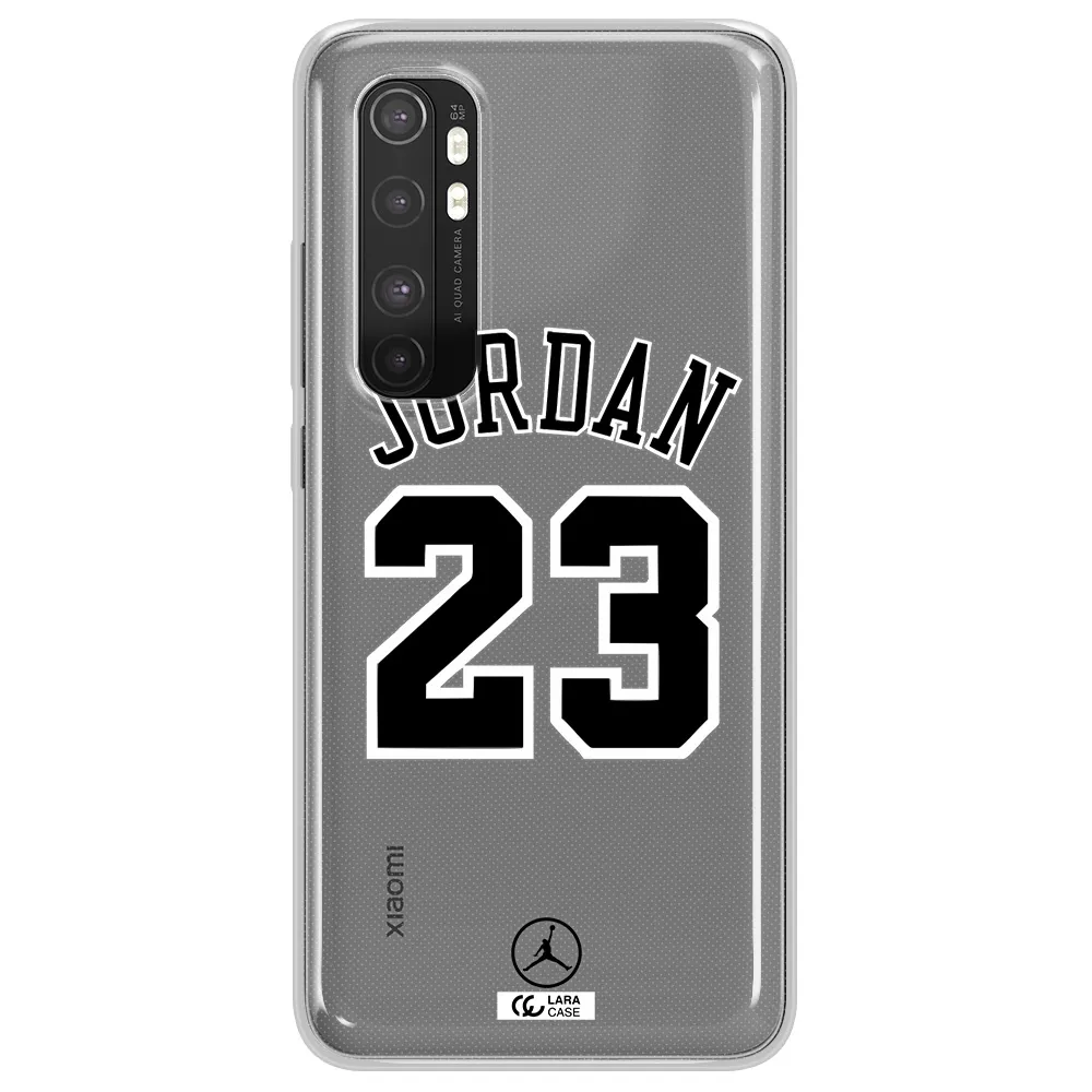 Twenty Three Jordan Xiaomi Mi Note 10 Lite Clear TPU Case