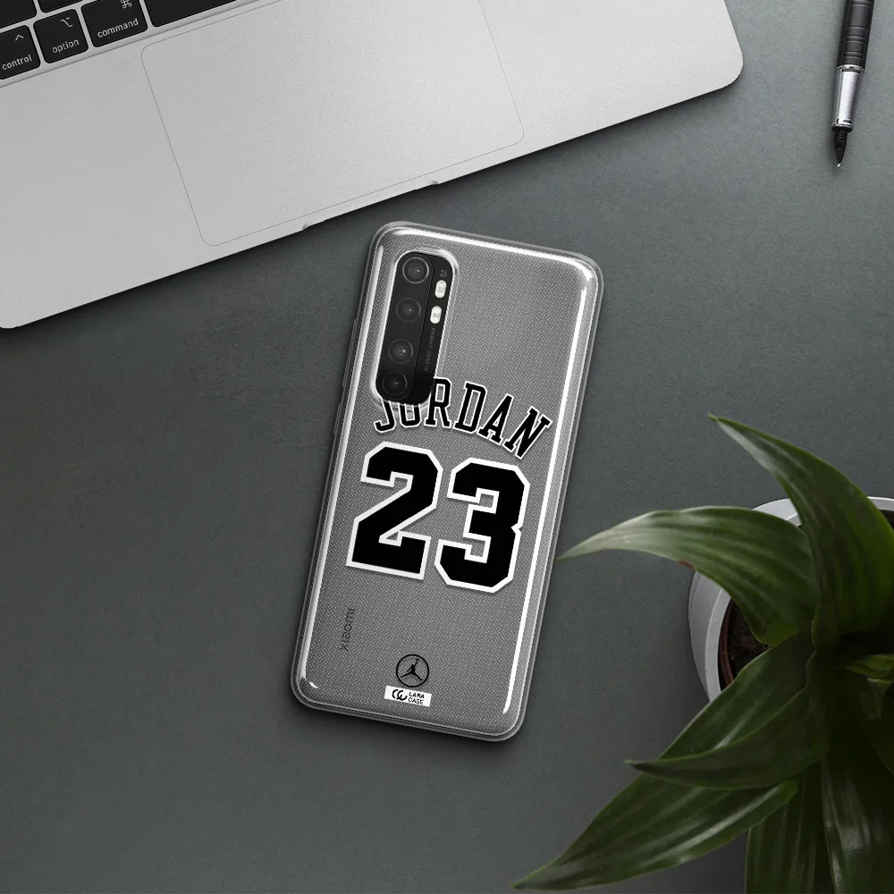 Twenty Three Jordan Xiaomi Mi Note 10 Lite Clear TPU Case