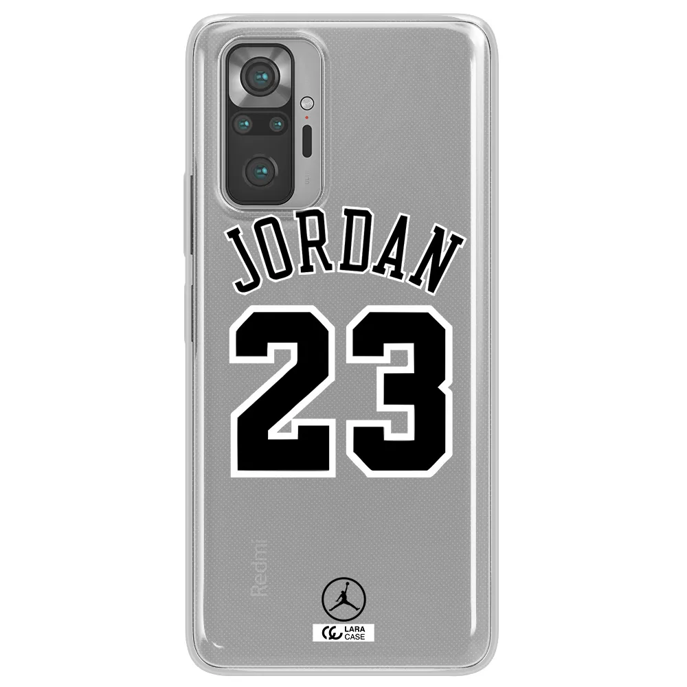 Twenty Three Jordan Xiaomi Note 10 Pro Clear TPU Case
