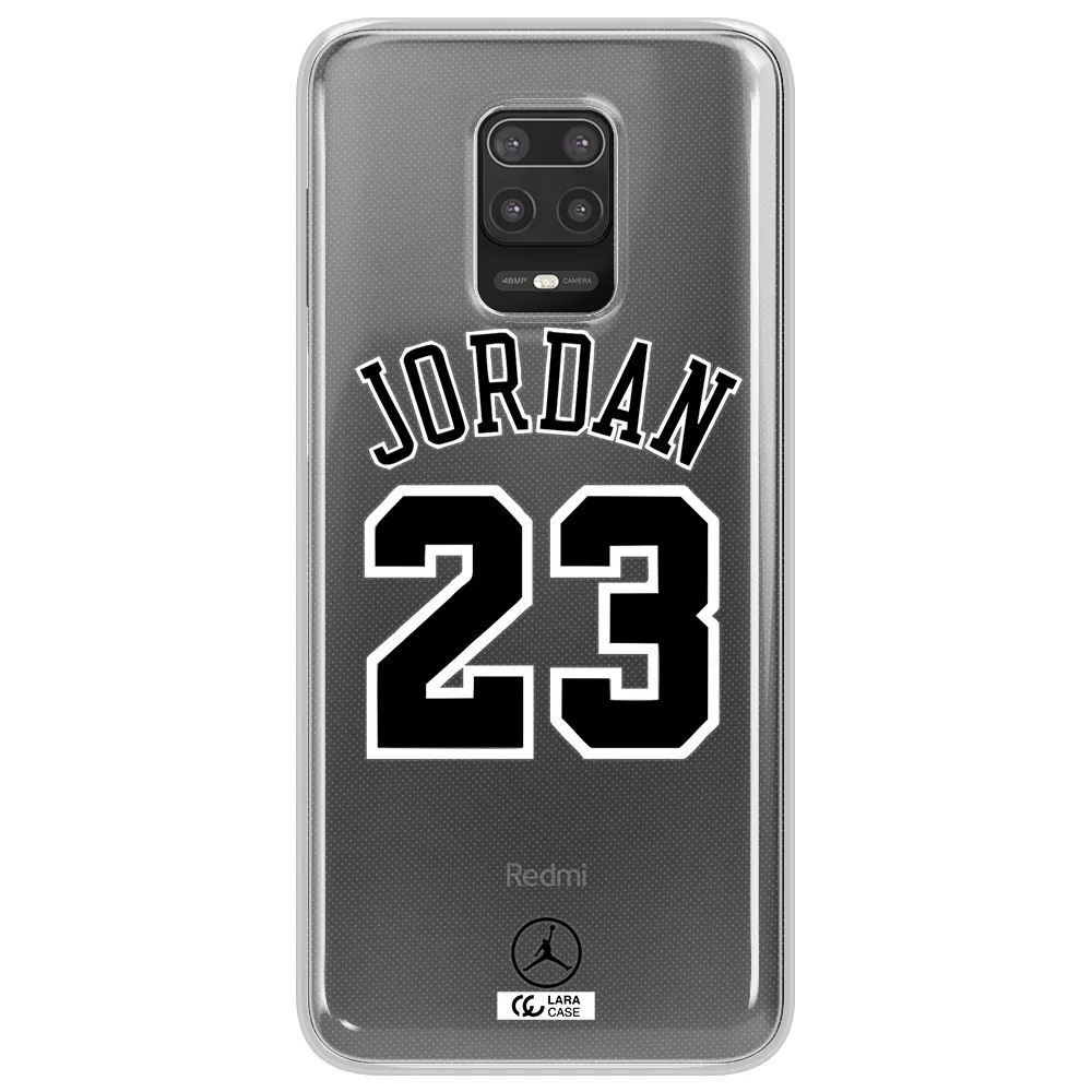 Twenty Three Jordan Xiaomi Note 9S Clear TPU Case