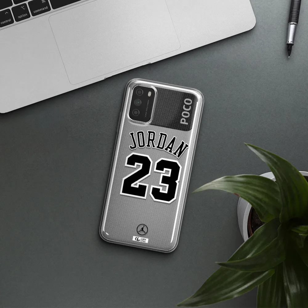 Twenty Three Jordan Xiaomi Poco M3 Clear TPU Case