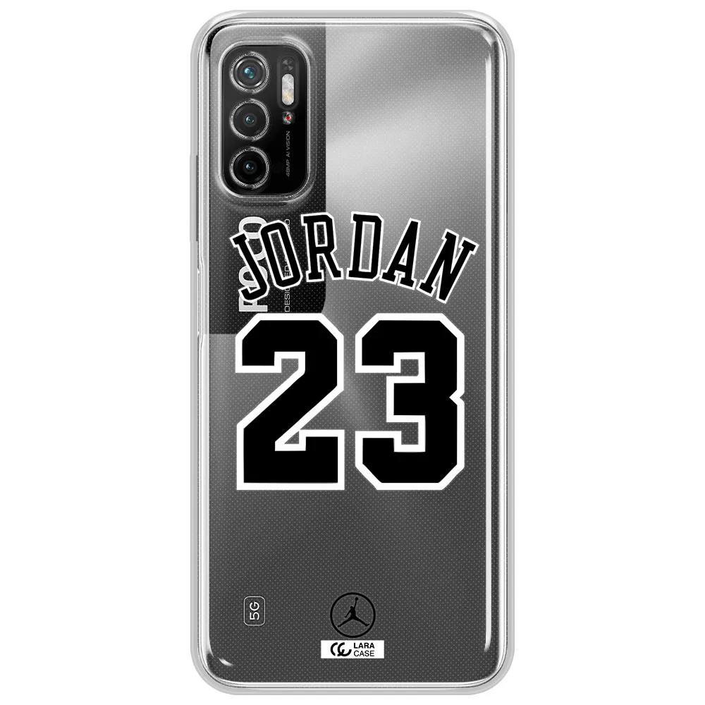 Twenty Three Jordan Xiaomi Poco M4 Pro 5G Clear Tpu Case