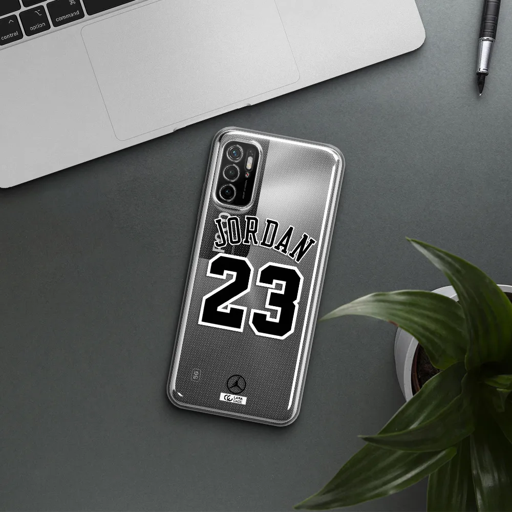 Twenty Three Jordan Xiaomi Poco M4 Pro 5G Clear Tpu Case