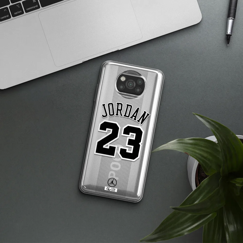 Twenty Three Jordan Xiaomi Poco X3 Clear TPU Case