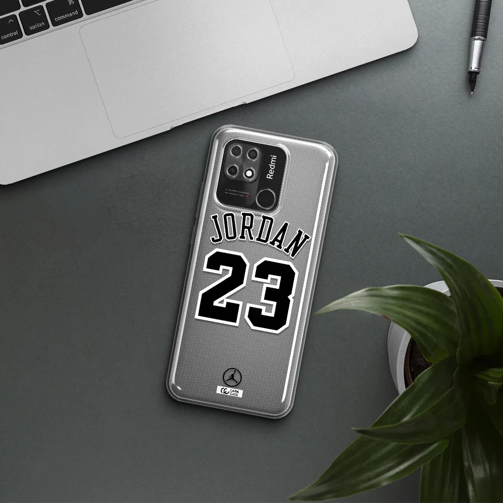 Twenty Three Jordan Xiaomi Redmi 10C Clear TPU Case
