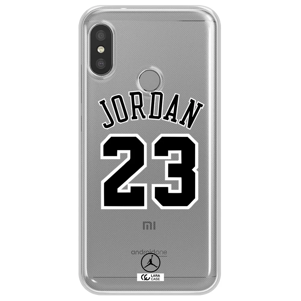 Twenty Three Jordan Xiaomi Redmi 6 Pro Clear TPU Case