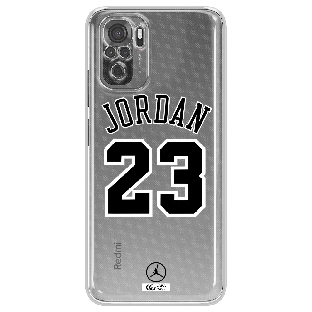 Twenty Three Jordan Xiaomi Redmi Note 10S Clear Tpu Case