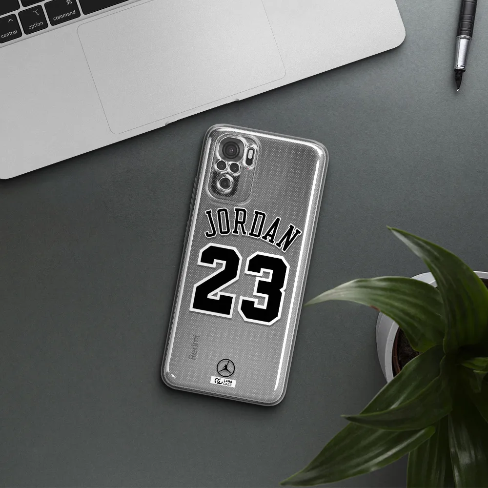 Twenty Three Jordan Xiaomi Redmi Note 10S Clear Tpu Case