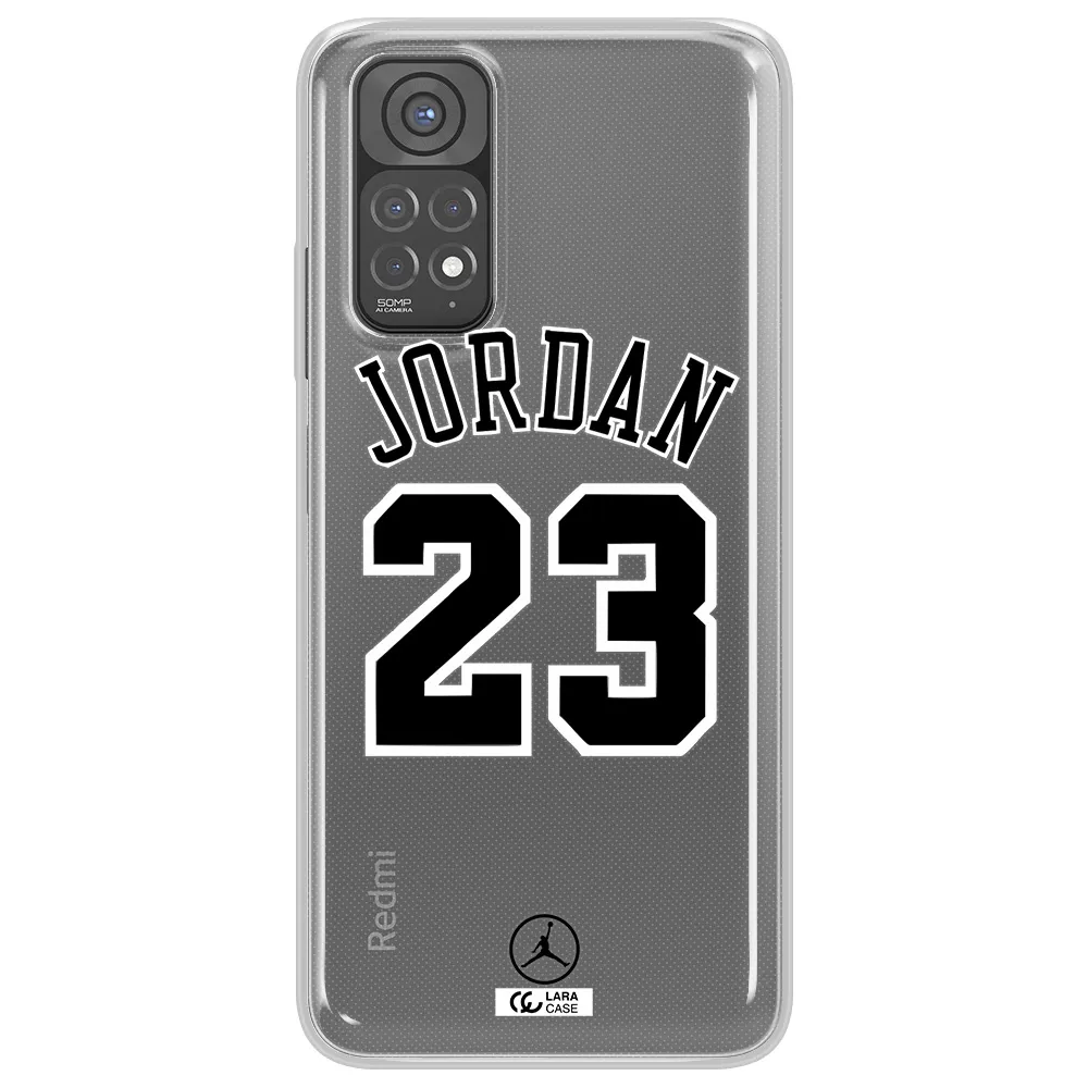 Twenty Three Jordan Xiaomi Redmi Note 11 Clear TPU Case