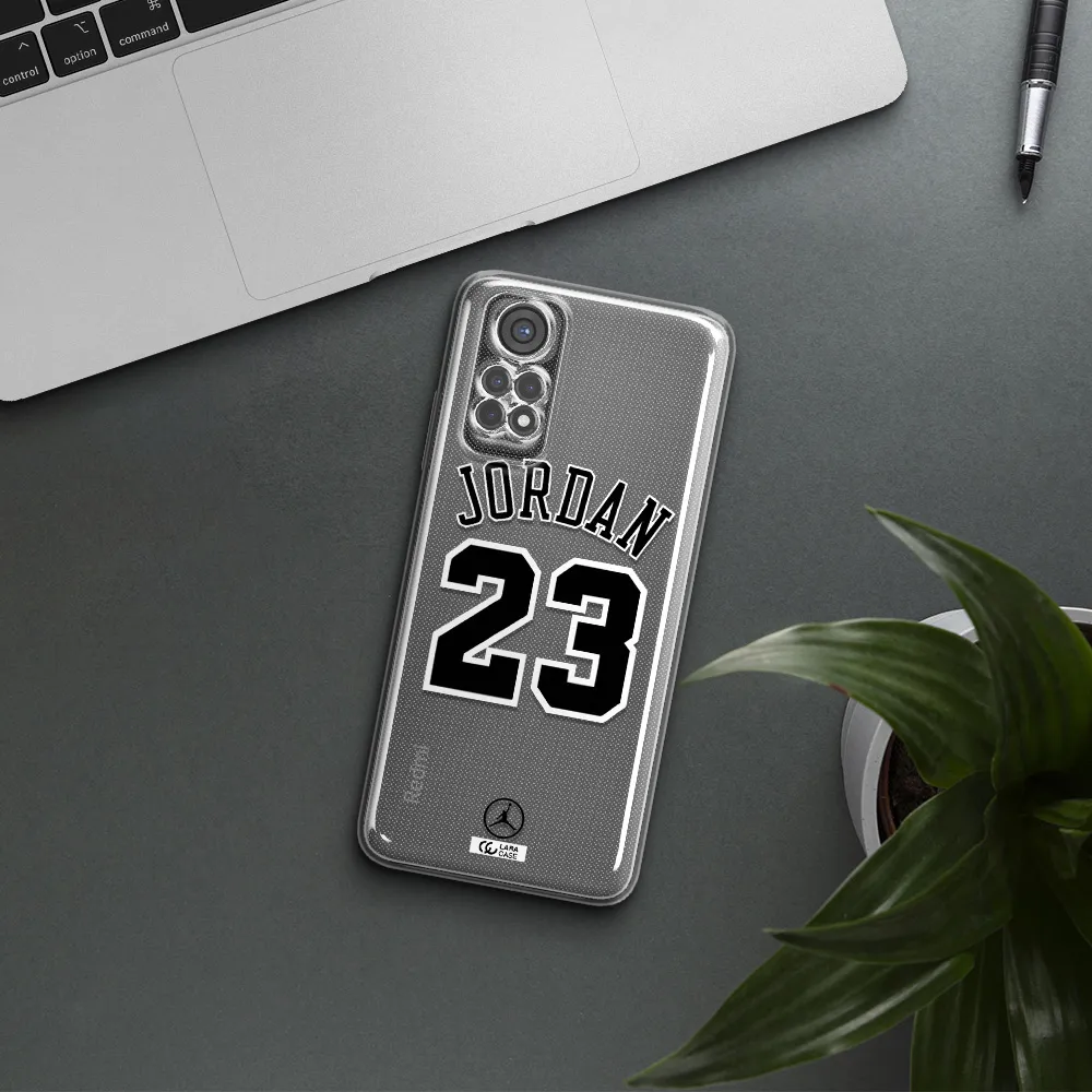 Twenty Three Jordan Xiaomi Redmi Note 11S Clear Tpu Case