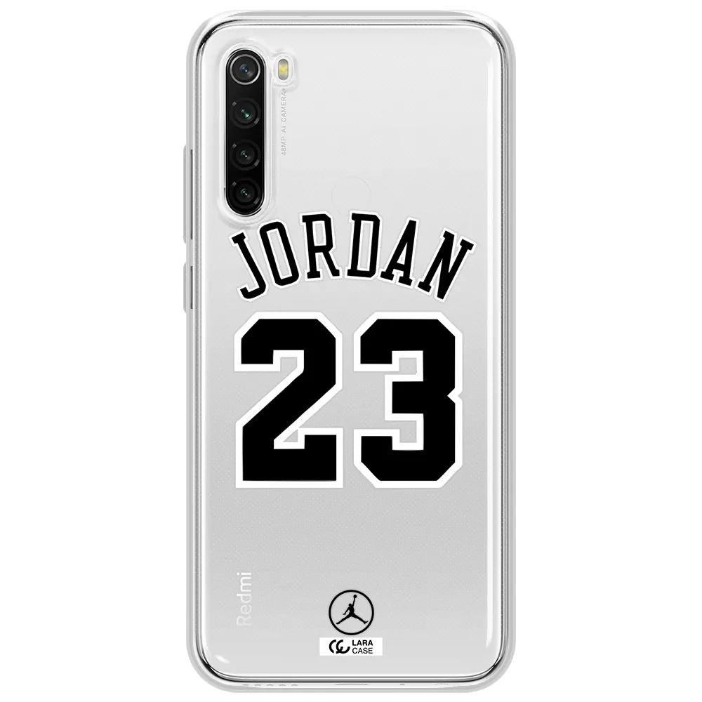 Twenty Three Jordan Xiaomi Redmi Note 8T Clear Tpu Case
