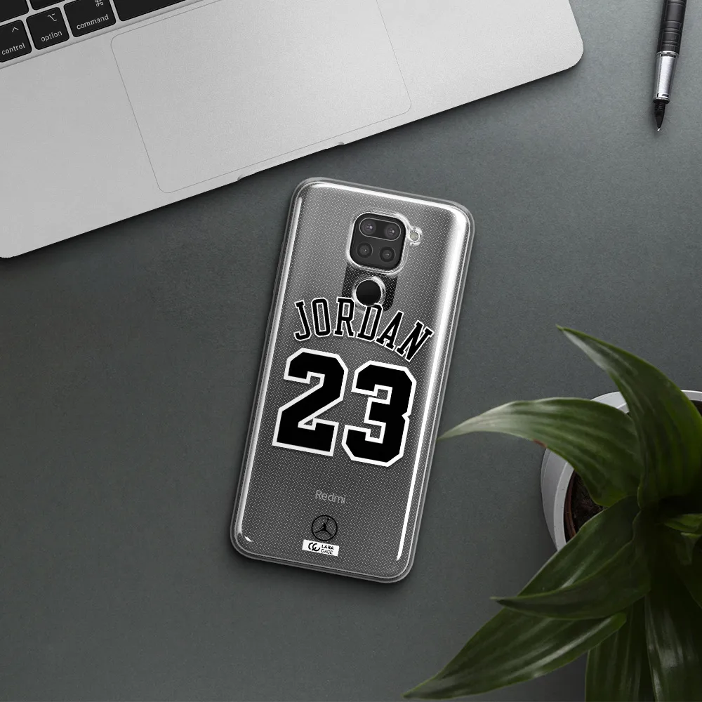 Twenty Three Jordan Xiaomi Redmi Note 9 Clear TPU Case