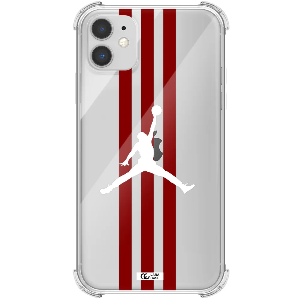 Jordan Icon Apple iPhone 11 Clear PC Case