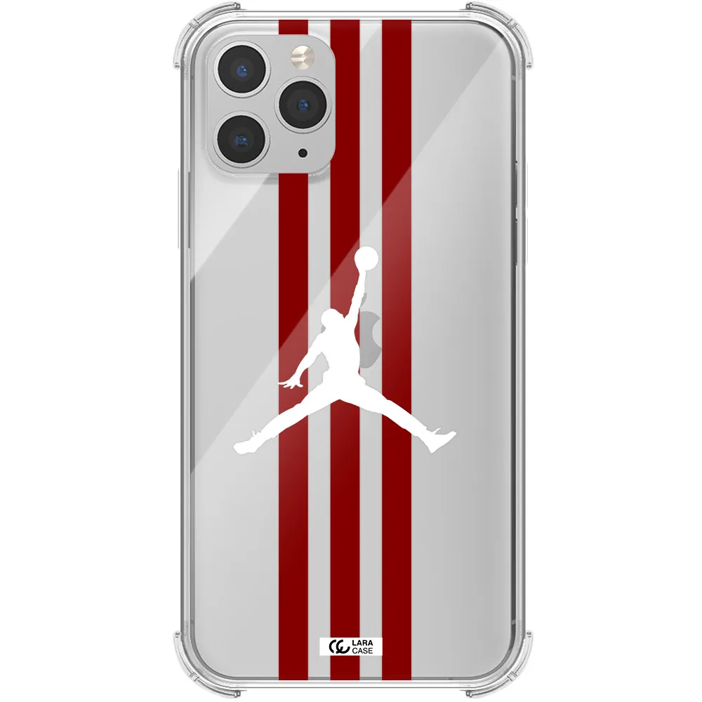 Jordan Icon Apple iPhone 11 pro max Clear PC Case