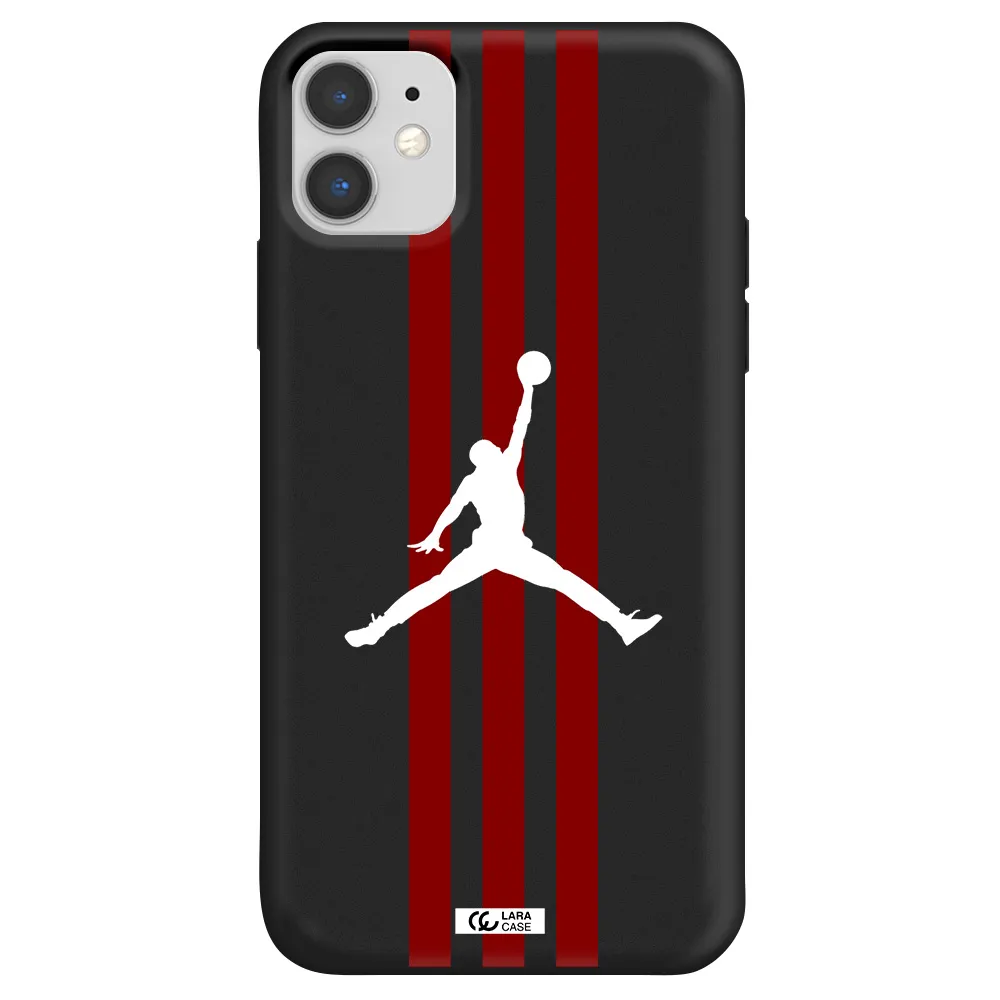 Jordan Icon Apple iPhone 11 Silicone black Case