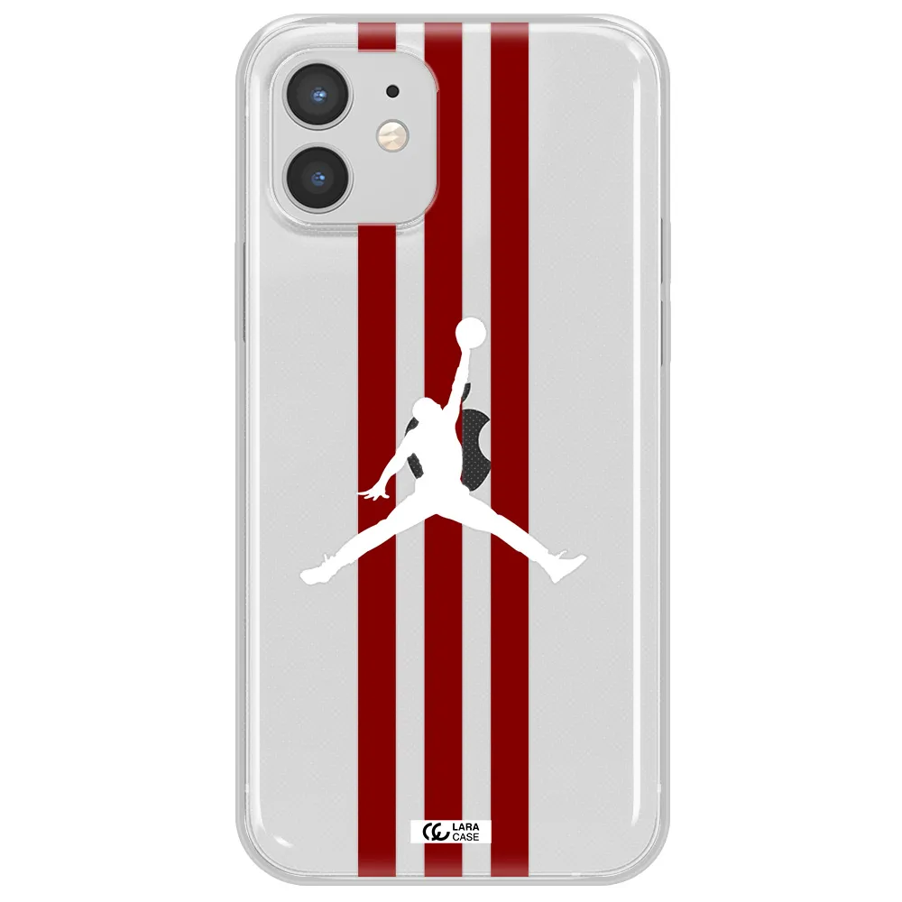 Jordan Icon Apple iPhone 12 mini Clear TPU Case
