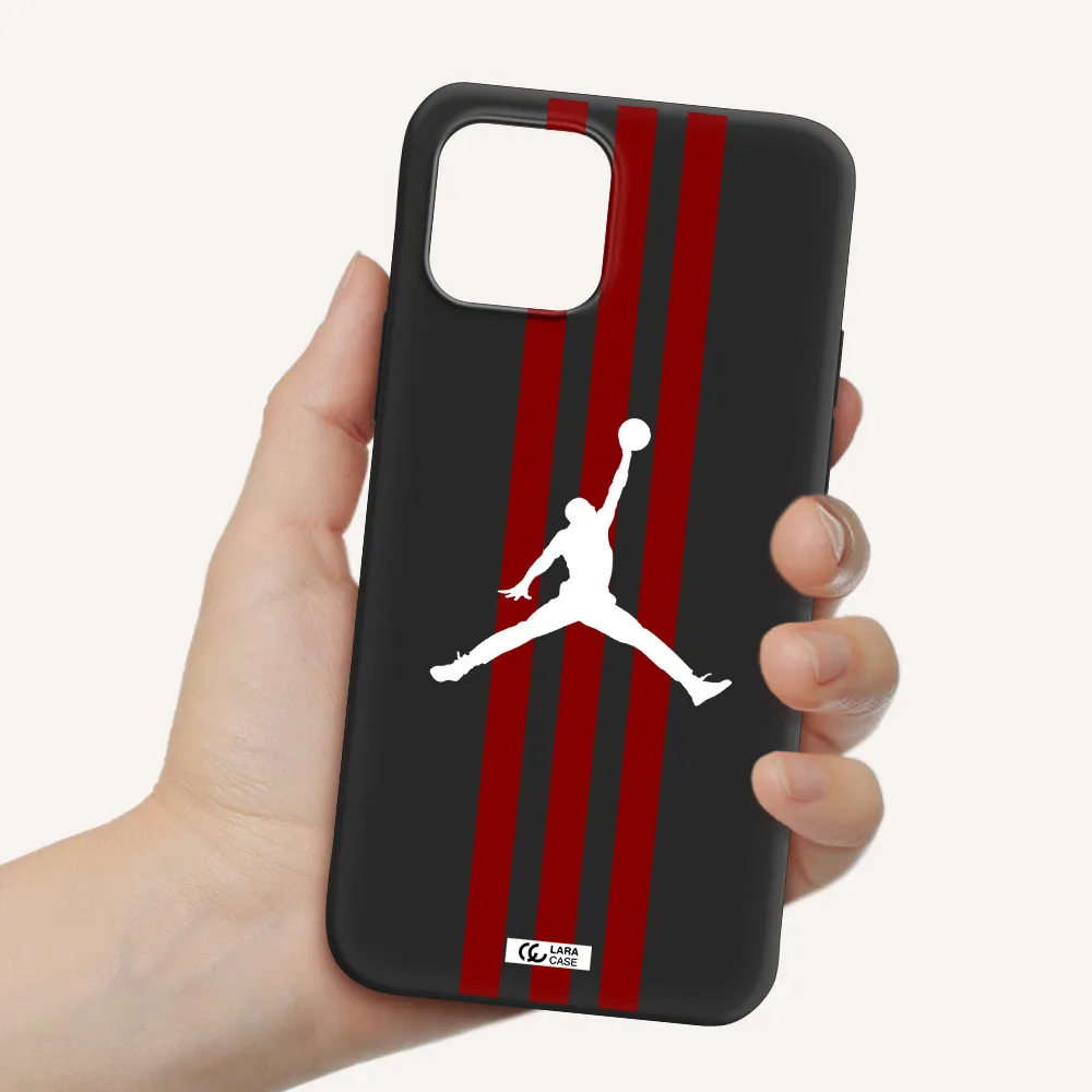 Jordan Icon Apple iPhone 12 mini Silicone black Case