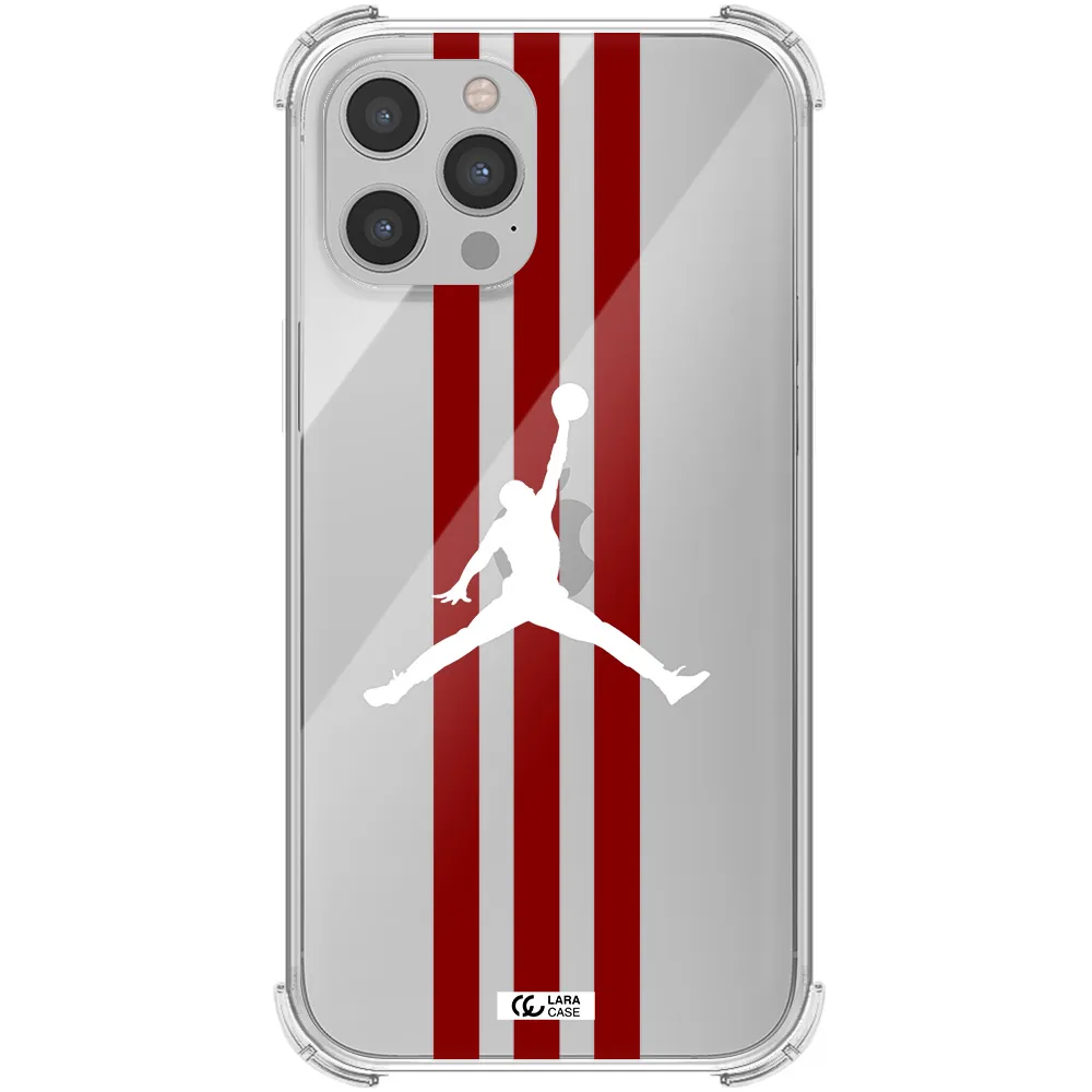 Jordan Icon Apple iPhone 12 pro max Clear PC Case