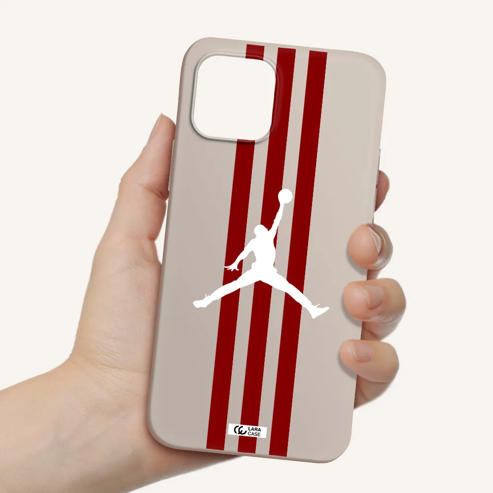 Jordan Icon Apple iPhone 12 Silicone Stone Case