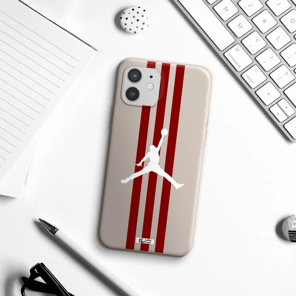 Jordan Icon Apple iPhone 12 Silicone Stone Case