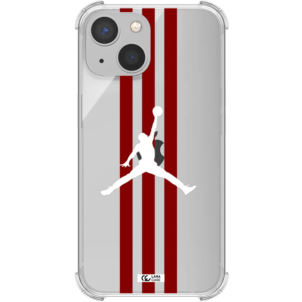 Jordan Icon Apple iPhone 13 Clear PC Case