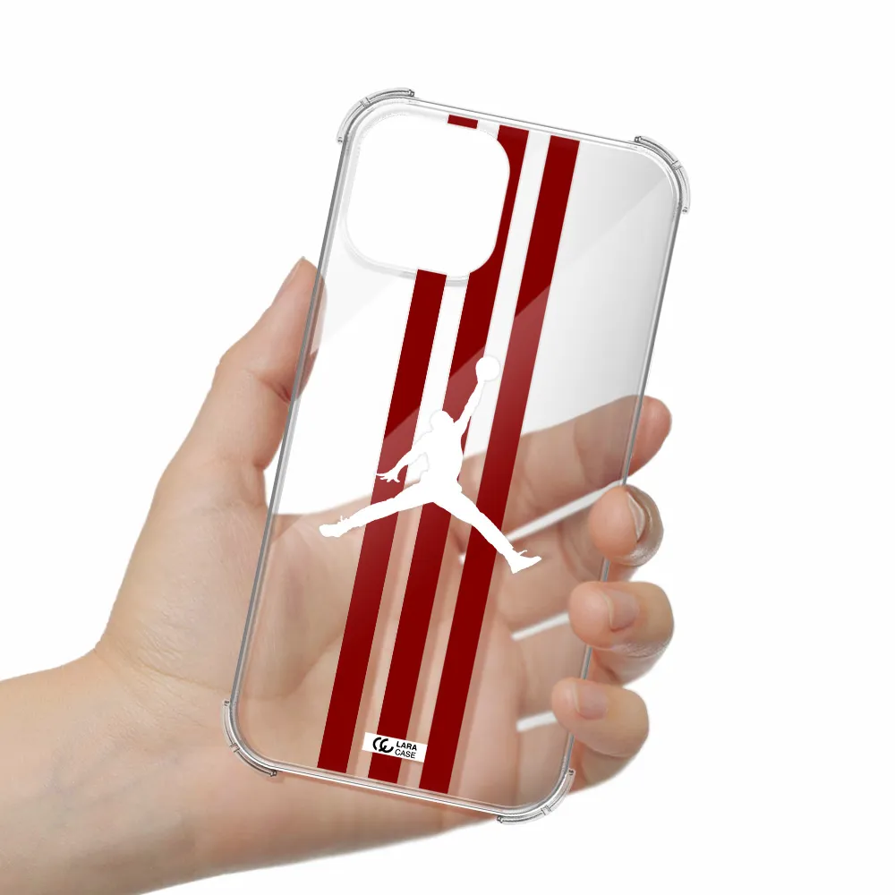 Jordan Icon Apple iPhone 13 Clear PC Case