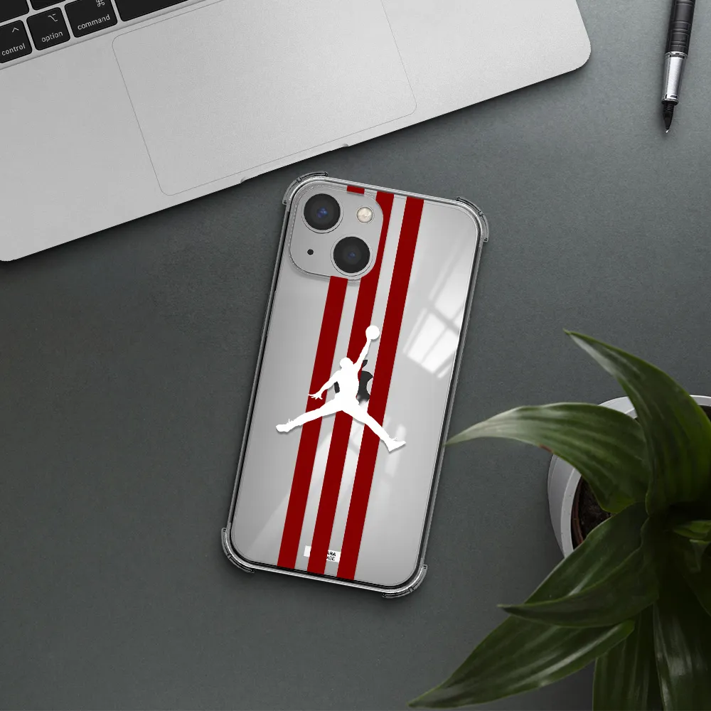 Jordan Icon Apple iPhone 13 Clear PC Case