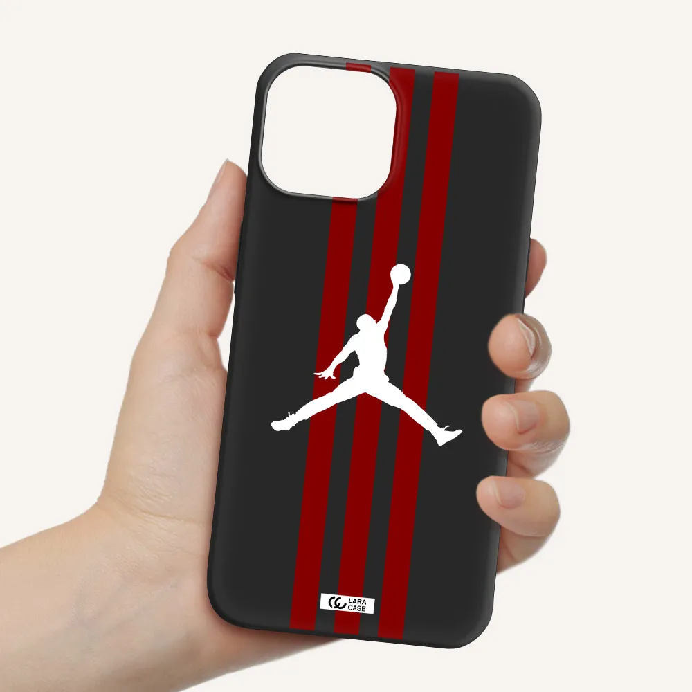 Jordan Icon Apple iPhone 13 mini Silicone black Case