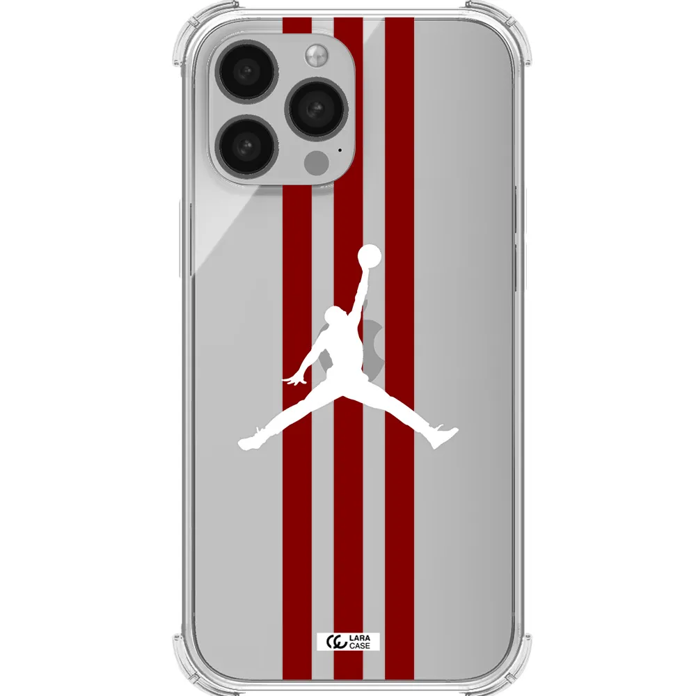Jordan Icon Apple iPhone 13 Pro Clear PC Case
