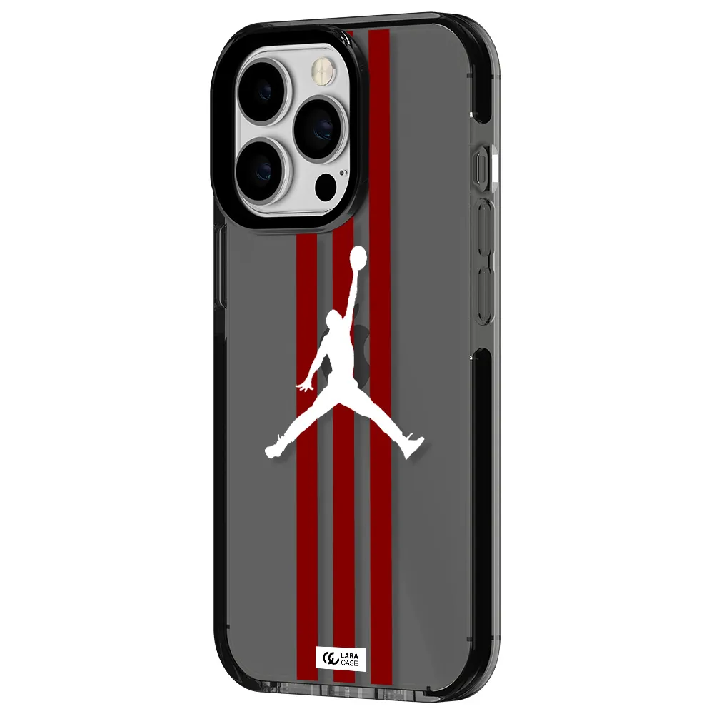 Jordan Icon Apple iPhone 13 Pro impact Smoke Black Case