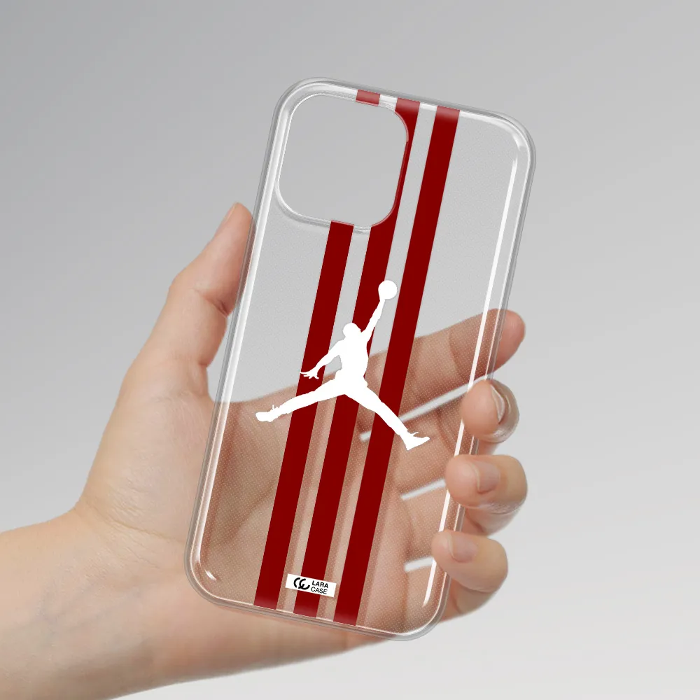Jordan Icon Apple iPhone 13 Pro Max Clear TPU Case