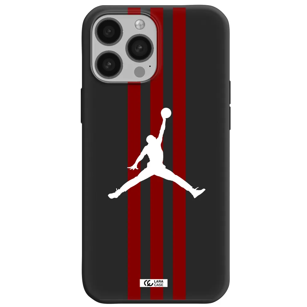 Jordan Icon Apple iPhone 13 Pro Silicone black Case