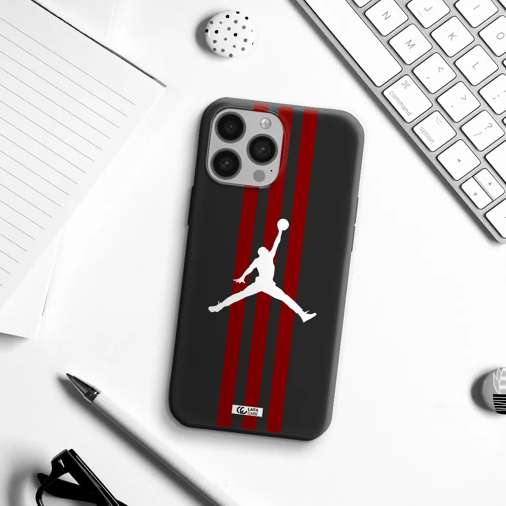 Jordan Icon Apple iPhone 13 Pro Silicone black Case