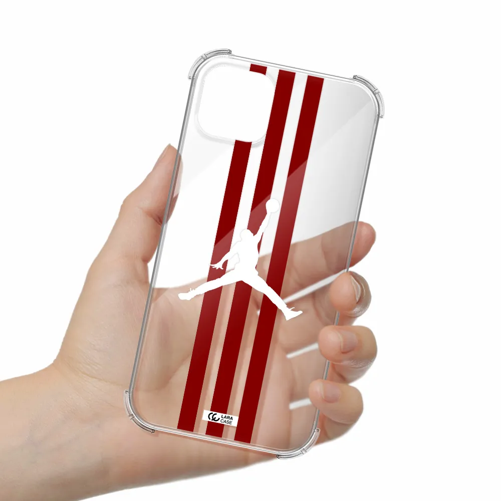 Jordan Icon Apple iPhone 14 Clear PC Case