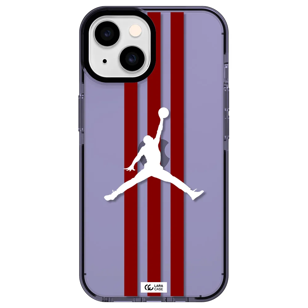 Jordan Icon Apple iPhone 14 impact Lilac Case