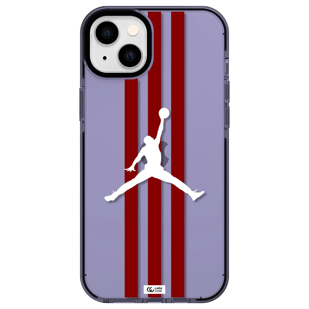 Jordan Icon Apple iPhone 14 plus impact Lilac Case