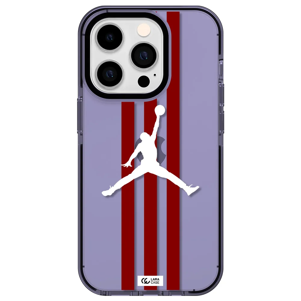 Jordan Icon Apple iPhone 14 pro impact Lilac Case