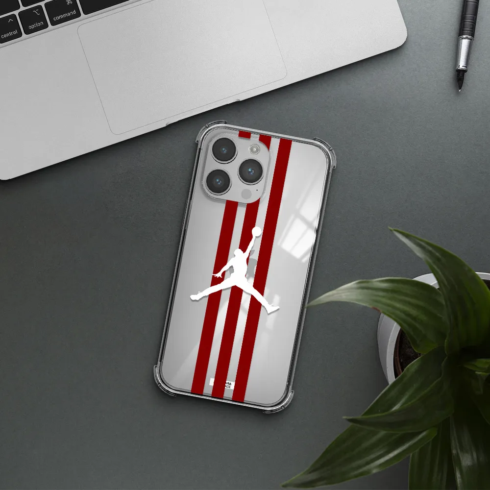 Jordan Icon Apple iPhone 14 pro max Clear PC Case